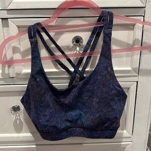 Lululemon Energy Bra *Nulux (Polar Lights Blue Multi) Size 10
